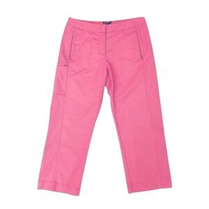 Adidas Women’s Cropped Stretch Golf Outdoor Pants Salmon Pink Size 14
